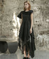 Asymmetric Bow Pleated Top